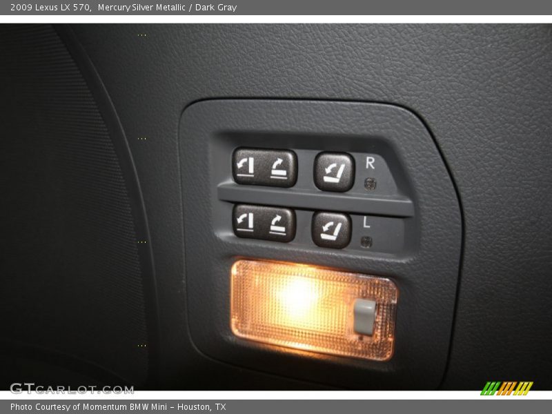 Mercury Silver Metallic / Dark Gray 2009 Lexus LX 570