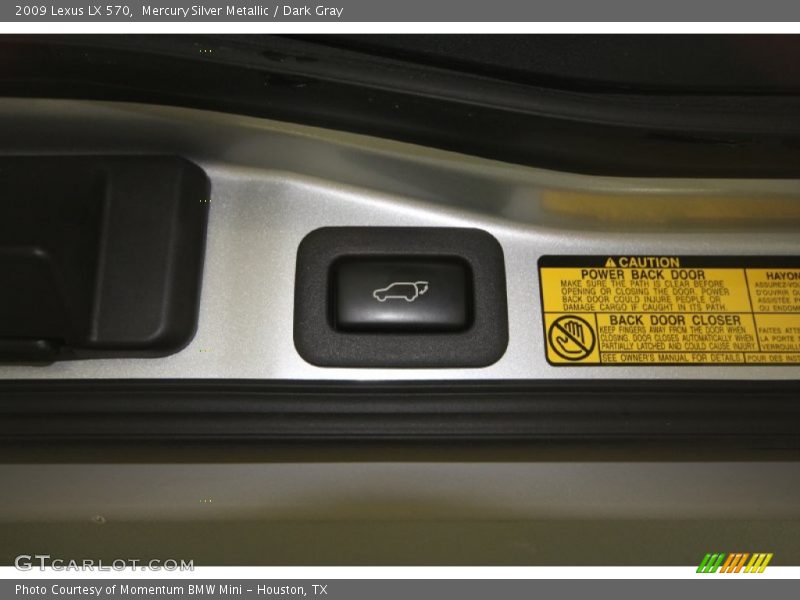 Mercury Silver Metallic / Dark Gray 2009 Lexus LX 570