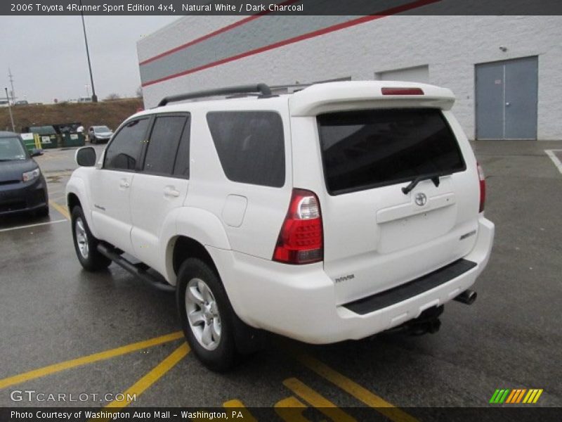 Natural White / Dark Charcoal 2006 Toyota 4Runner Sport Edition 4x4