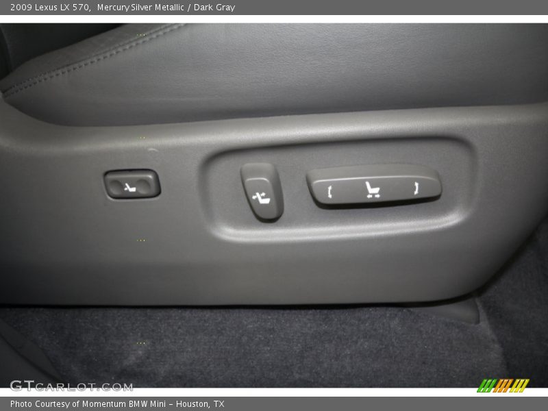Mercury Silver Metallic / Dark Gray 2009 Lexus LX 570