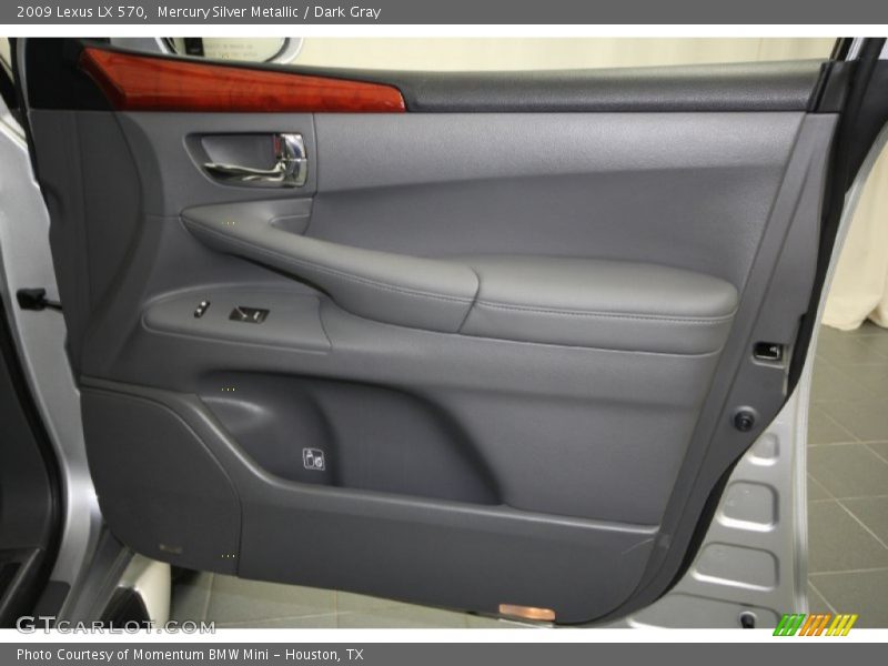 Mercury Silver Metallic / Dark Gray 2009 Lexus LX 570