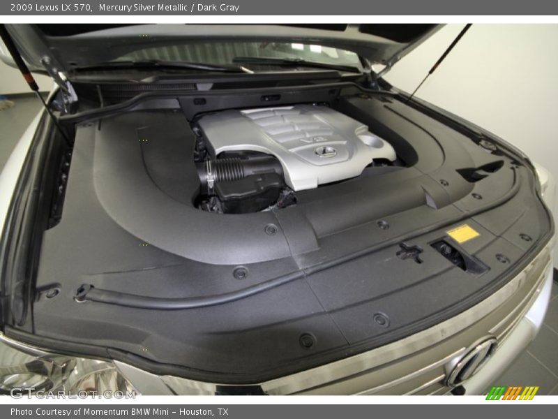 Mercury Silver Metallic / Dark Gray 2009 Lexus LX 570