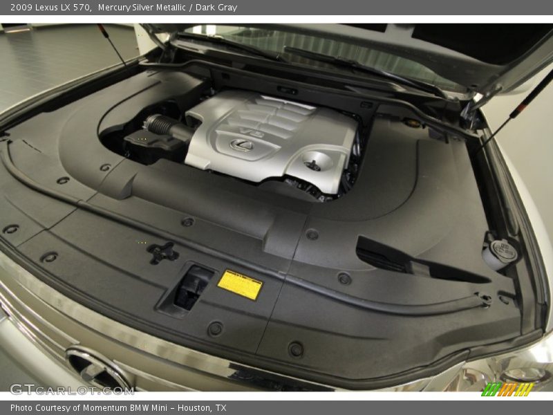 Mercury Silver Metallic / Dark Gray 2009 Lexus LX 570
