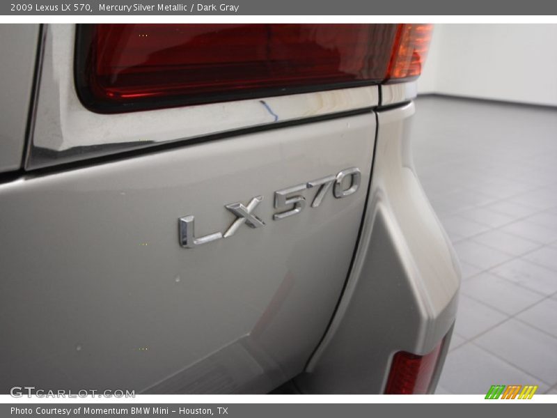 Mercury Silver Metallic / Dark Gray 2009 Lexus LX 570