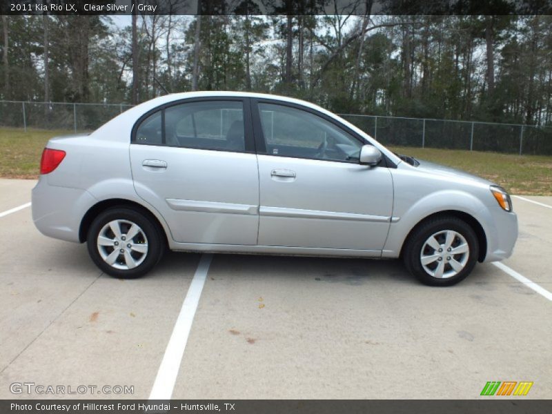 Clear Silver / Gray 2011 Kia Rio LX