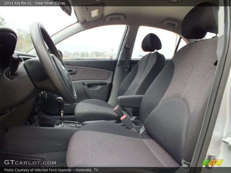Clear Silver / Gray 2011 Kia Rio LX