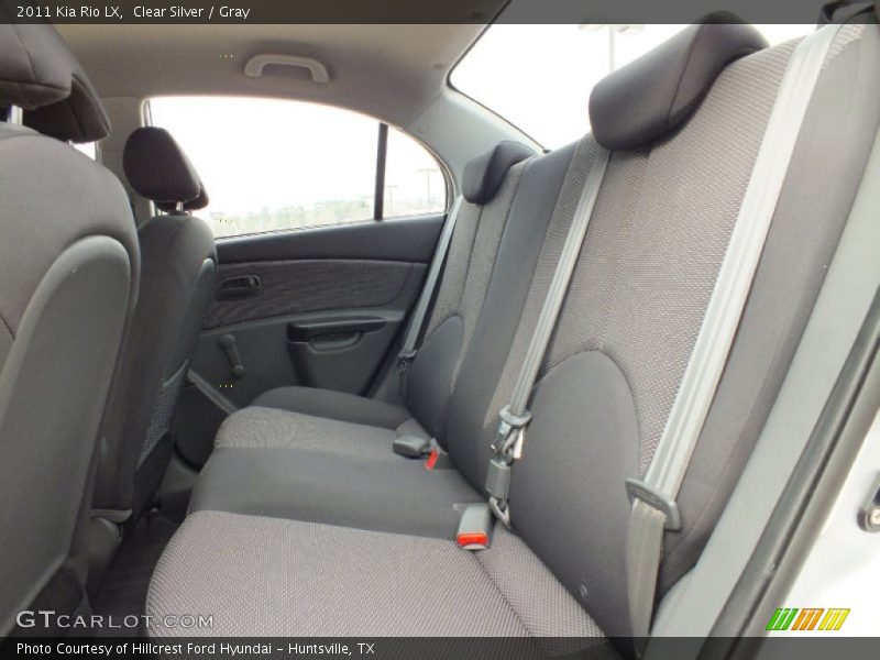 Clear Silver / Gray 2011 Kia Rio LX