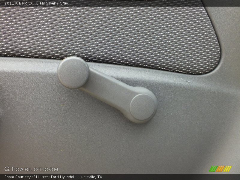 Clear Silver / Gray 2011 Kia Rio LX