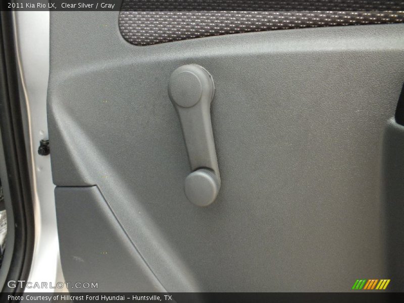 Clear Silver / Gray 2011 Kia Rio LX