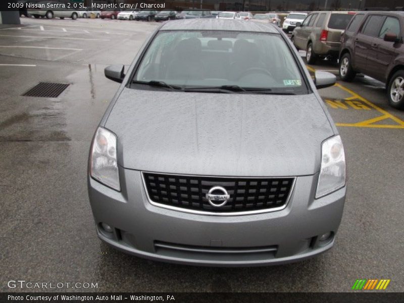 Magnetic Gray / Charcoal 2009 Nissan Sentra 2.0 SL