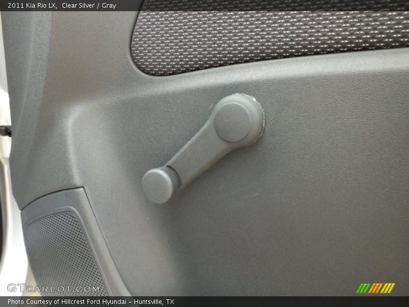 Clear Silver / Gray 2011 Kia Rio LX