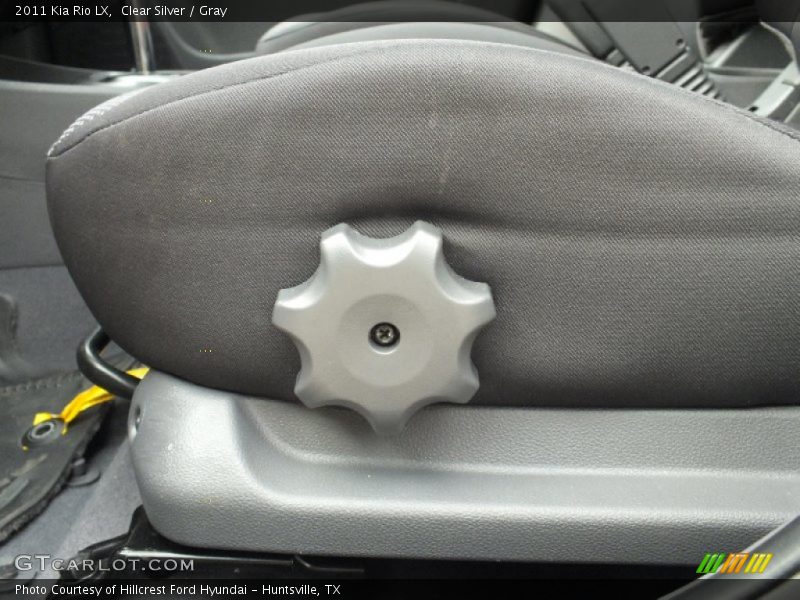 Clear Silver / Gray 2011 Kia Rio LX
