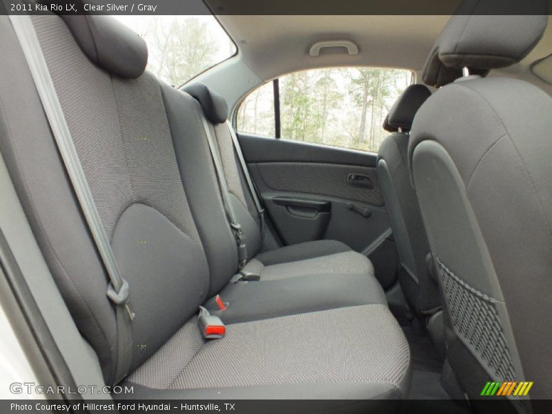 Clear Silver / Gray 2011 Kia Rio LX