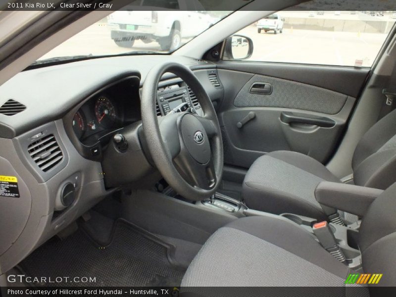Clear Silver / Gray 2011 Kia Rio LX