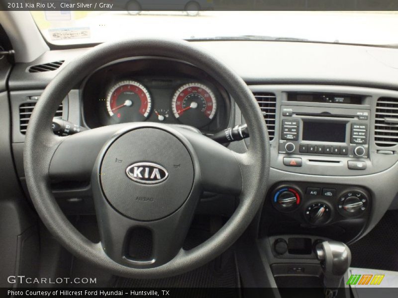 Clear Silver / Gray 2011 Kia Rio LX