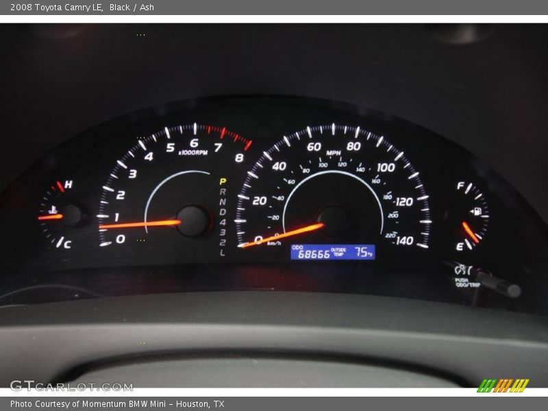Black / Ash 2008 Toyota Camry LE