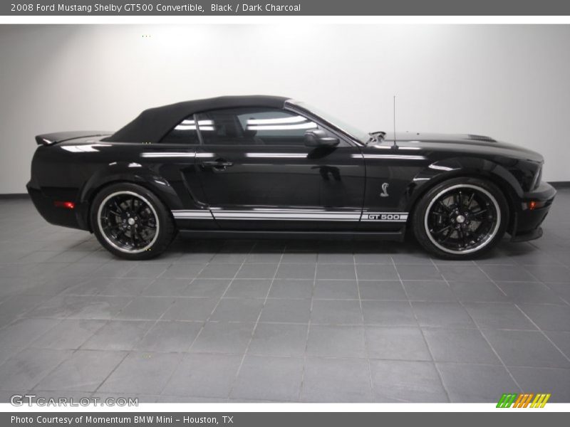  2008 Mustang Shelby GT500 Convertible Black