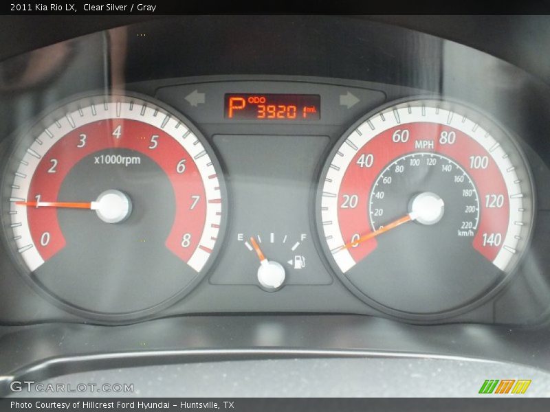 Clear Silver / Gray 2011 Kia Rio LX