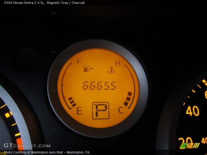 Magnetic Gray / Charcoal 2009 Nissan Sentra 2.0 SL