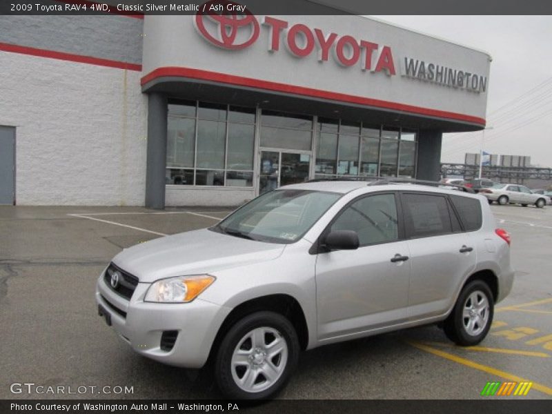 Classic Silver Metallic / Ash Gray 2009 Toyota RAV4 4WD