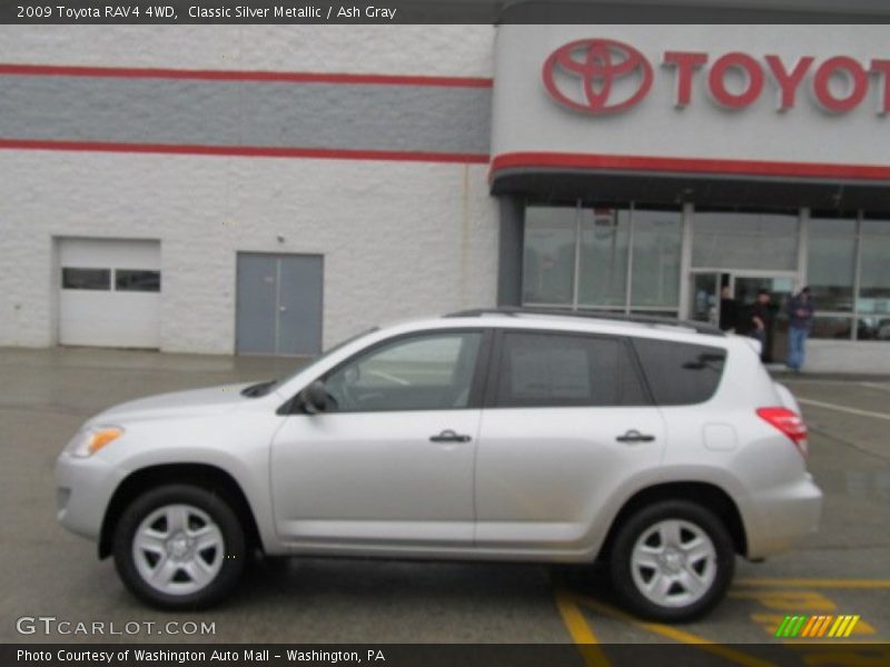 Classic Silver Metallic / Ash Gray 2009 Toyota RAV4 4WD
