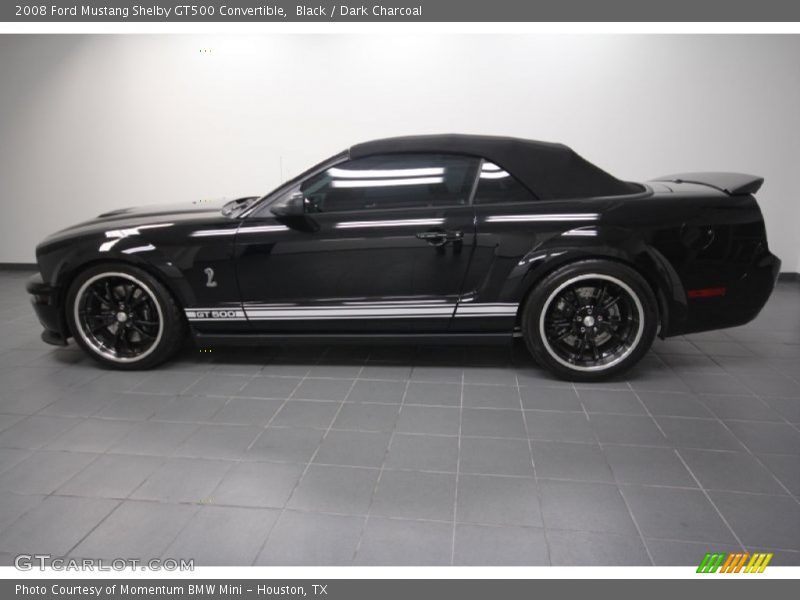  2008 Mustang Shelby GT500 Convertible Black