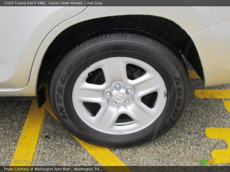 Classic Silver Metallic / Ash Gray 2009 Toyota RAV4 4WD