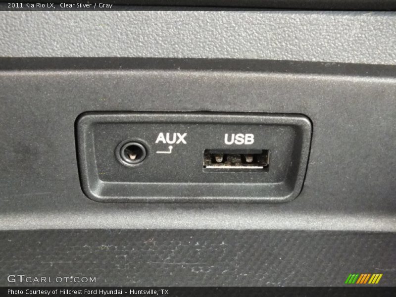 Clear Silver / Gray 2011 Kia Rio LX