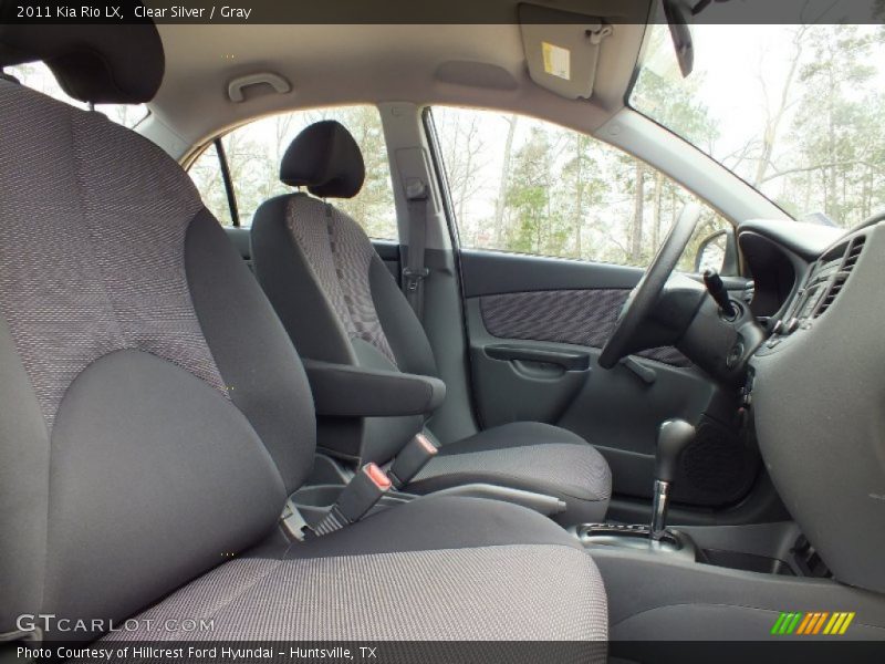 Clear Silver / Gray 2011 Kia Rio LX