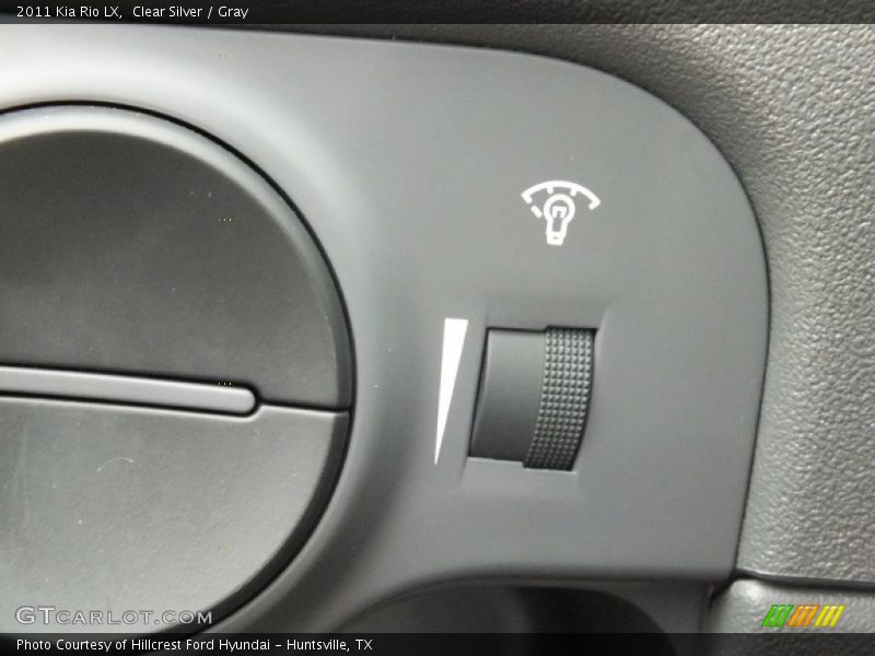 Clear Silver / Gray 2011 Kia Rio LX