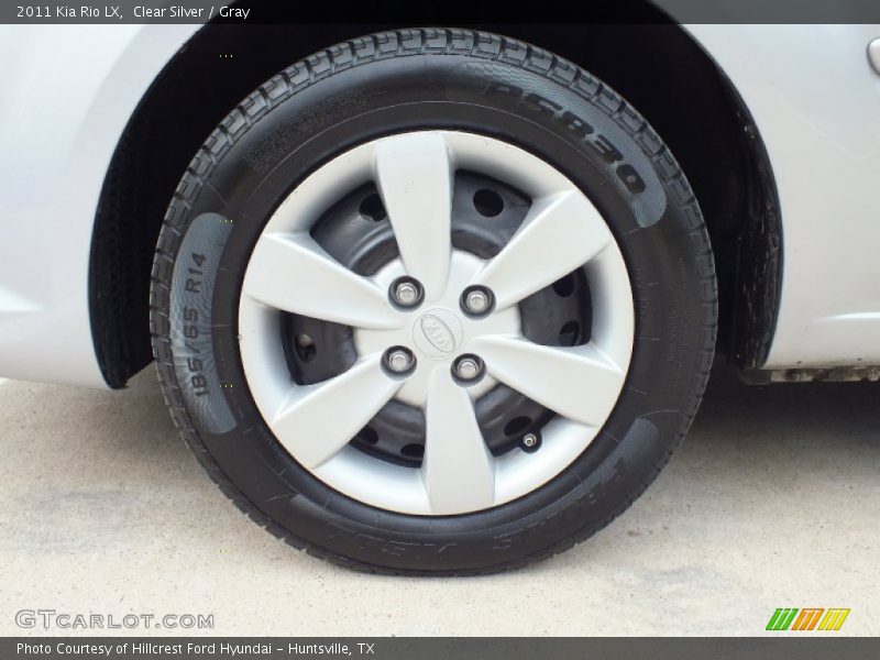 Clear Silver / Gray 2011 Kia Rio LX