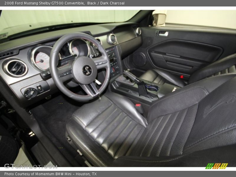 Dark Charcoal Interior - 2008 Mustang Shelby GT500 Convertible 
