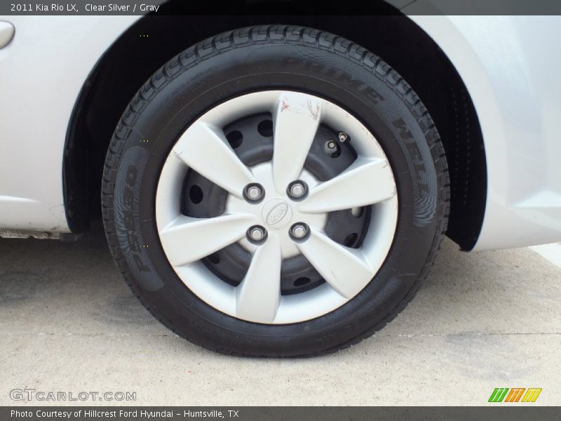 Clear Silver / Gray 2011 Kia Rio LX