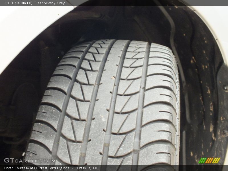 Clear Silver / Gray 2011 Kia Rio LX