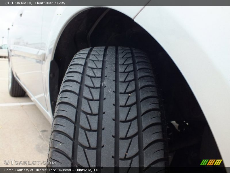 Clear Silver / Gray 2011 Kia Rio LX