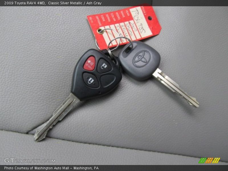 Classic Silver Metallic / Ash Gray 2009 Toyota RAV4 4WD