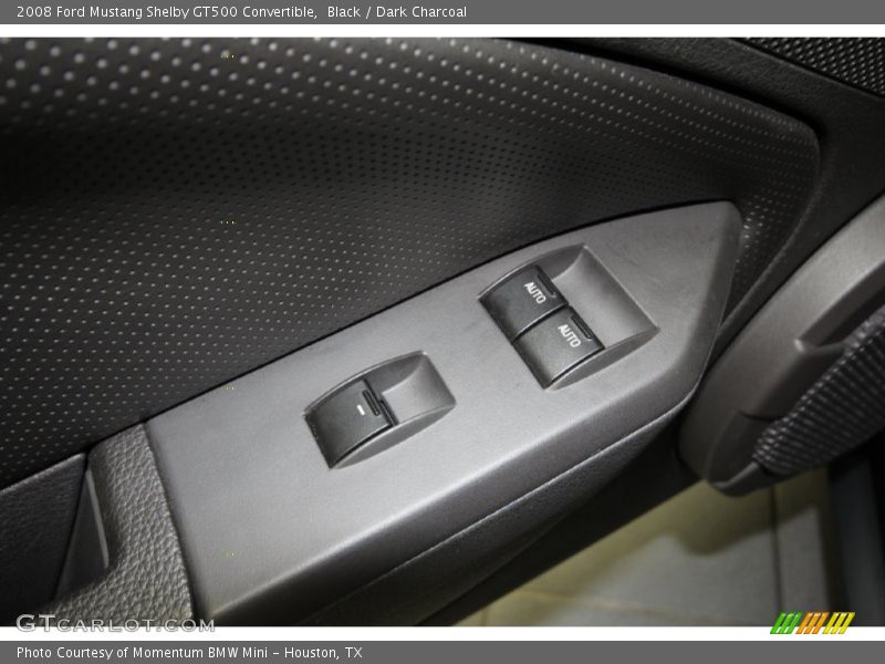 Black / Dark Charcoal 2008 Ford Mustang Shelby GT500 Convertible