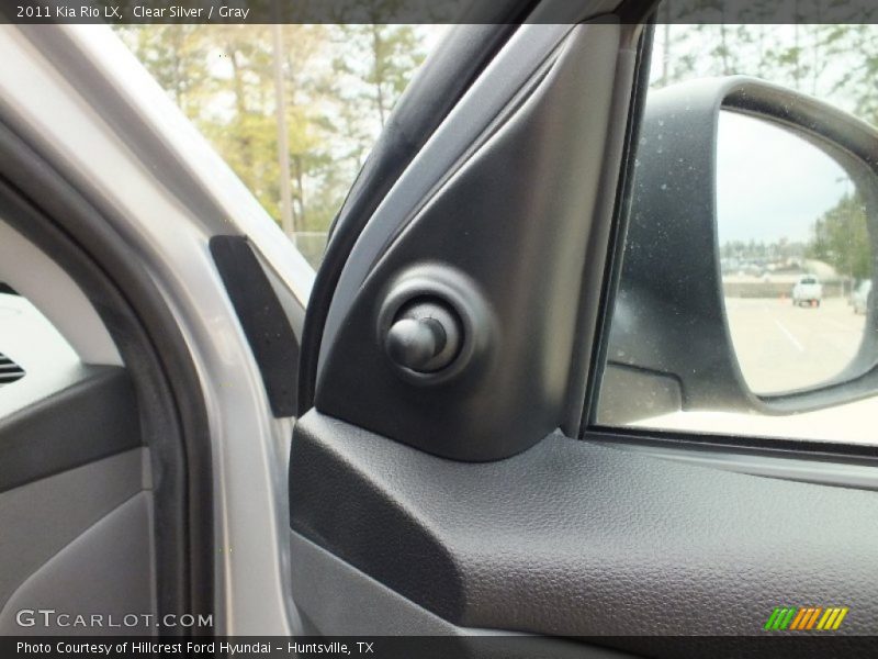 Clear Silver / Gray 2011 Kia Rio LX