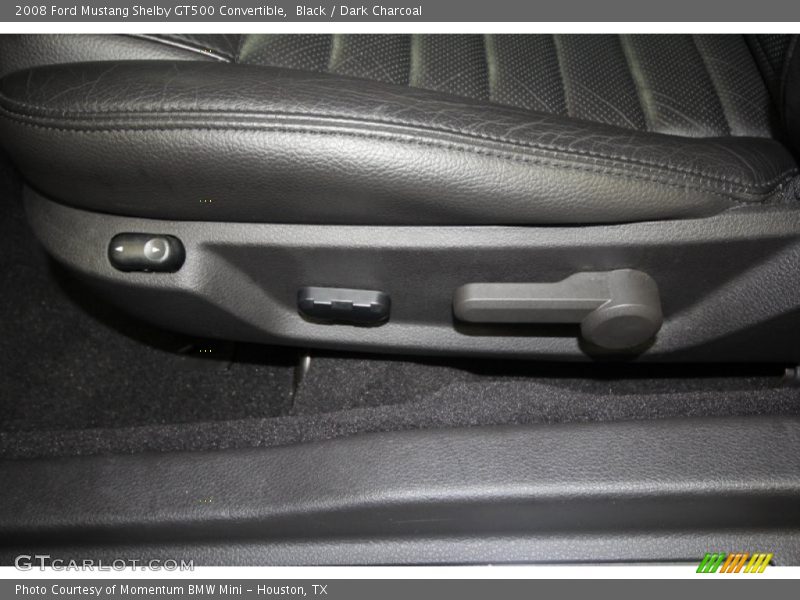 Black / Dark Charcoal 2008 Ford Mustang Shelby GT500 Convertible