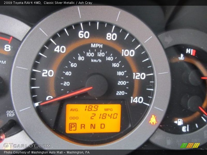 Classic Silver Metallic / Ash Gray 2009 Toyota RAV4 4WD