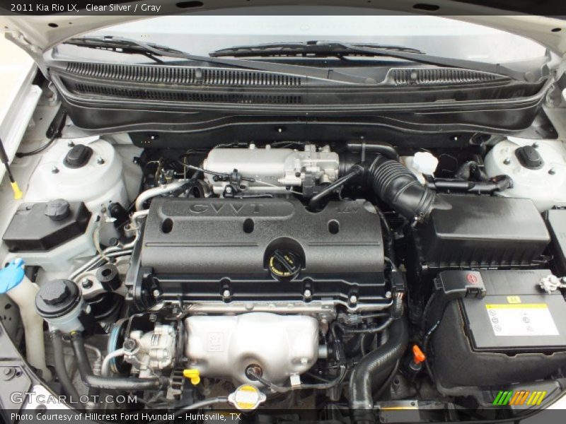 Clear Silver / Gray 2011 Kia Rio LX