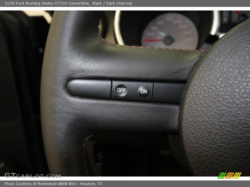 Black / Dark Charcoal 2008 Ford Mustang Shelby GT500 Convertible