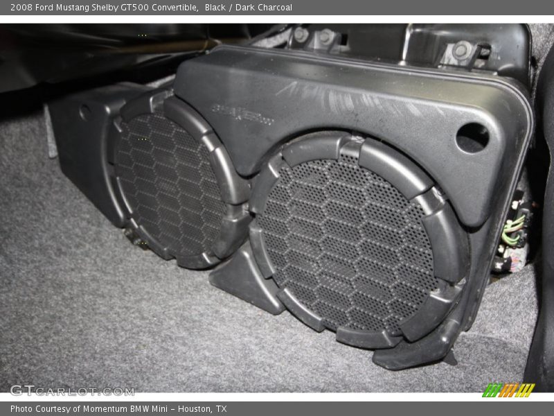 Black / Dark Charcoal 2008 Ford Mustang Shelby GT500 Convertible