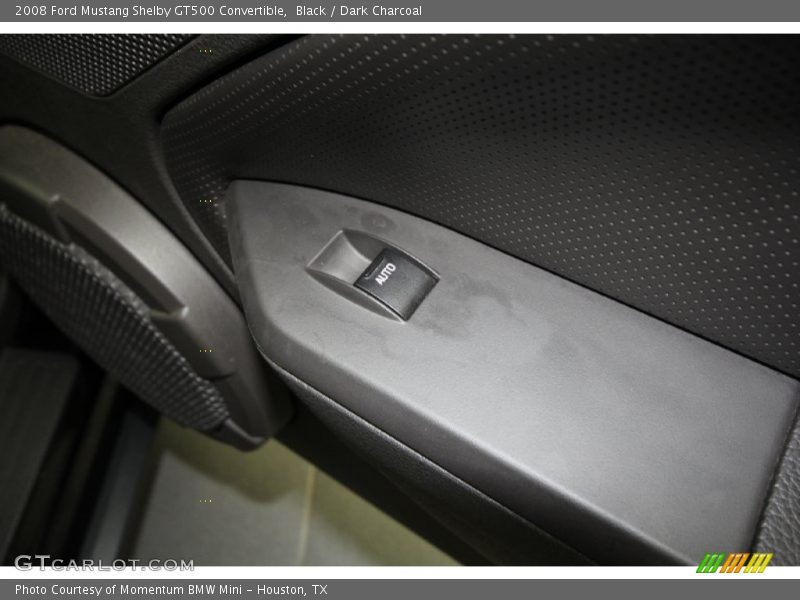 Black / Dark Charcoal 2008 Ford Mustang Shelby GT500 Convertible