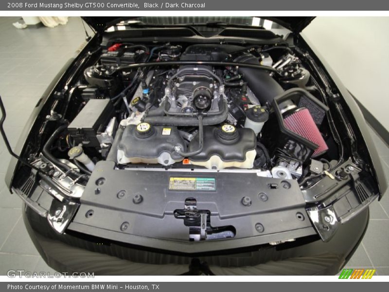 2008 Mustang Shelby GT500 Convertible Engine - 5.4 Liter Supercharged DOHC 32-Valve V8