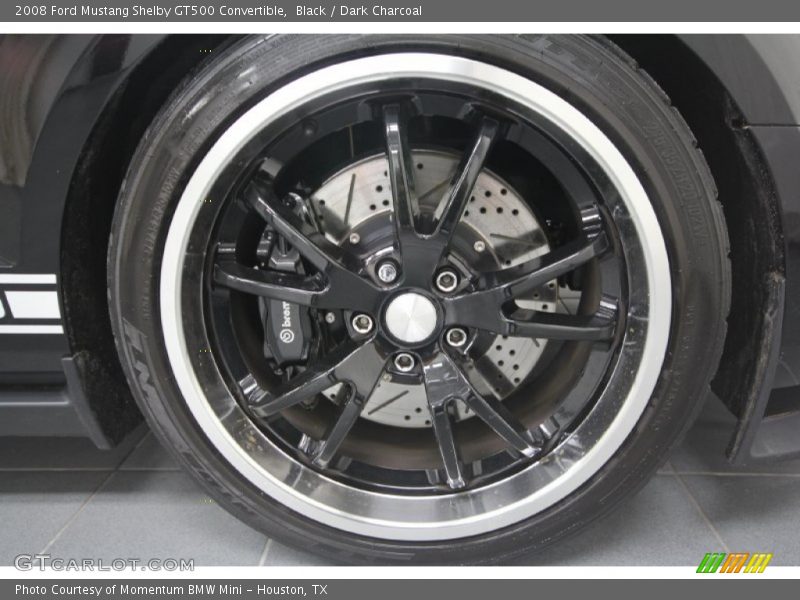 Custom Wheels of 2008 Mustang Shelby GT500 Convertible