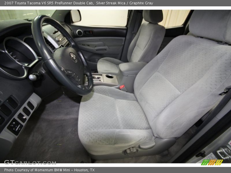  2007 Tacoma V6 SR5 PreRunner Double Cab Graphite Gray Interior