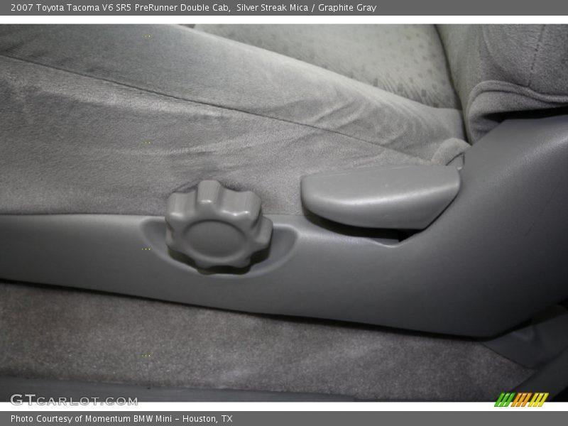Silver Streak Mica / Graphite Gray 2007 Toyota Tacoma V6 SR5 PreRunner Double Cab