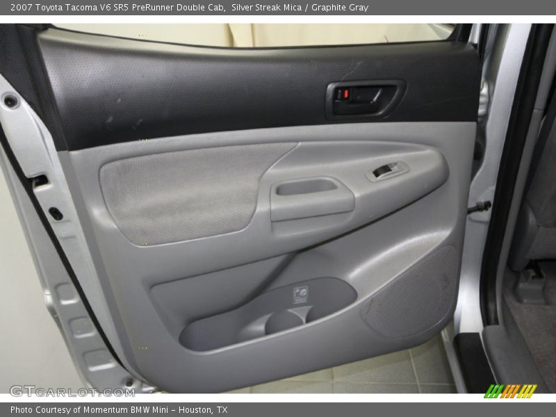 Silver Streak Mica / Graphite Gray 2007 Toyota Tacoma V6 SR5 PreRunner Double Cab