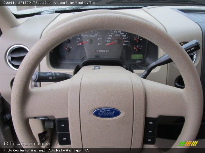 Arizona Beige Metallic / Tan 2004 Ford F150 XLT SuperCab